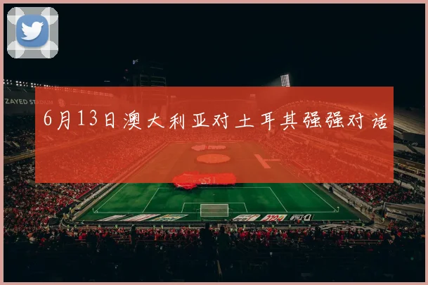 6月13日澳大利亚对土耳其强强对话