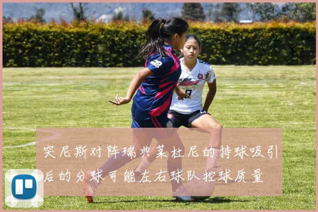 突尼斯对阵瑞典莱杜尼的持球吸引后的分球可能左右球队控球质量